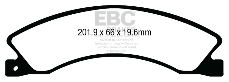 EBC Disc Brake Pad Set DP63021 Photo - Primary