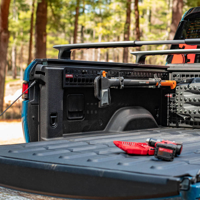 BuiltRight Industries 2022+ Rivian R1T Bedside Rack System - Bedside Molle 1 Panel 102712 102712 Photo - out of package