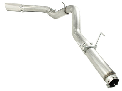aFe  POWER 49-42016-P Large Bore-HD 5" 409 SS DPF-Back Exhaust System 49-42016-P Photo - Unmounted