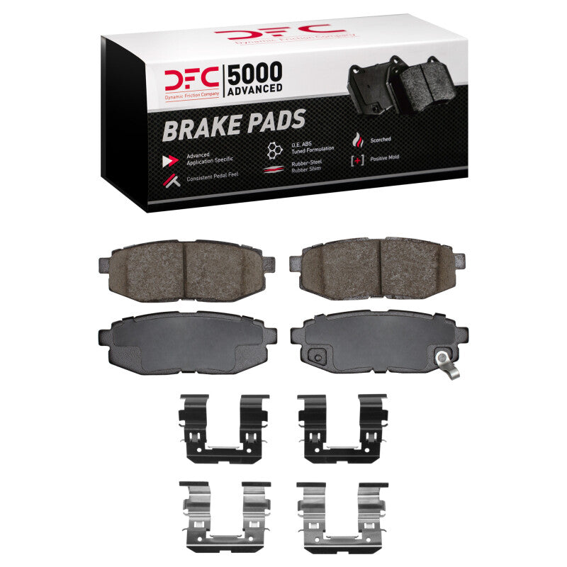DFC DFC 5000 Advanced Ceramic Brake Pads Brakes, Rotors & Pads Brake Pads - OE main image