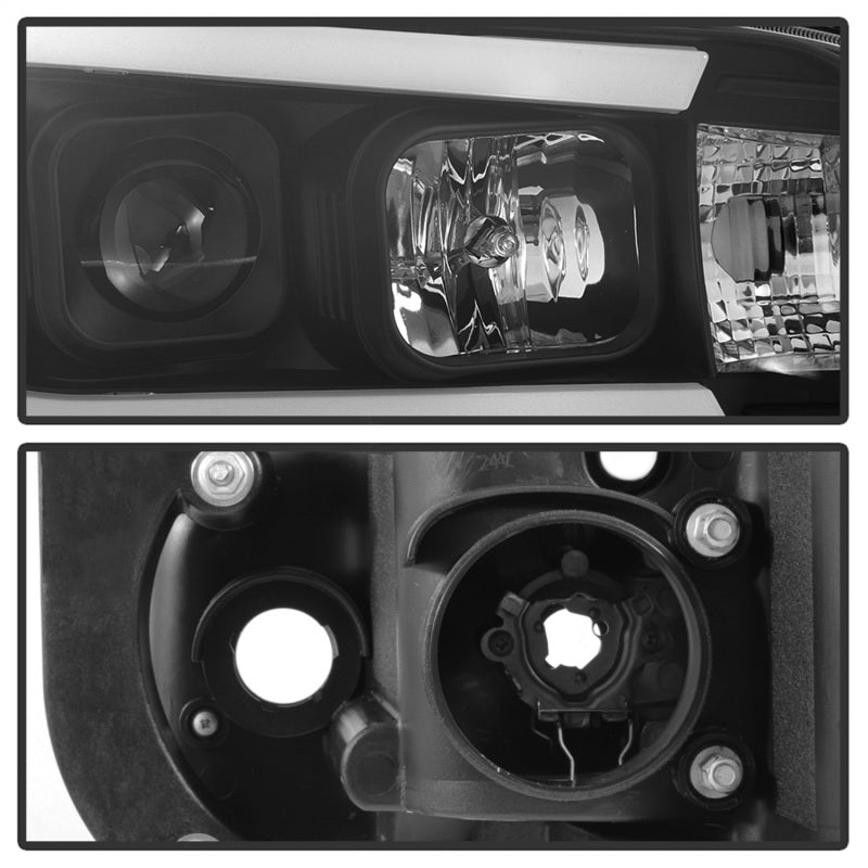 Spyder Dodge Charger 06-10 Projector Headlights - LED Light Bar - Black PRO-YD-DCH05V2-LB-BK 5085245 5085245 Photo - Unmounted