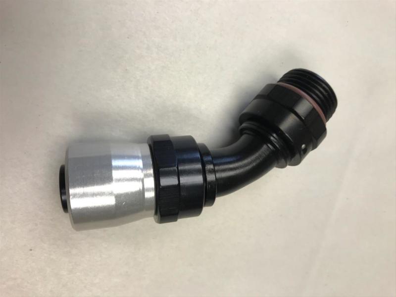 Fragola -4AN x 45 Degree Sport Crimp Hose End Non Swivel 3104504 3104504 User 1