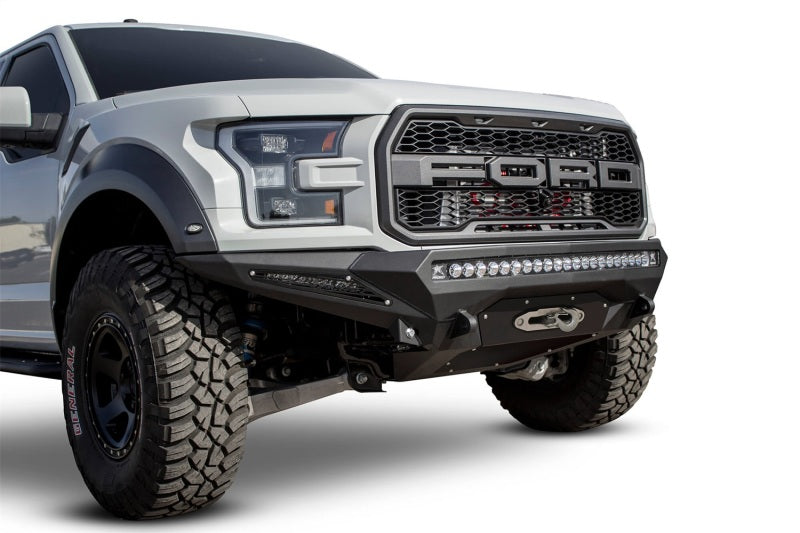 Addictive Desert Designs 17-18 Ford F-150 Raptor Stealth Fighter Front Bumper F111202860103 Photo - Mounted