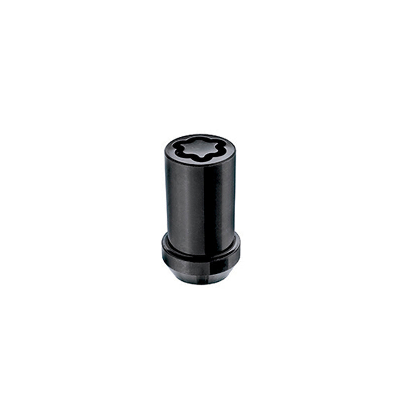 McGard Wheel Lock Nut Set - 4pk. (Tuner / Cone Seat) 1/2-20 / 13/16 Hex / 1.60in. Length - Black 25340 25340 Photo - Primary