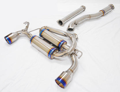 MXP  Exhaust System, Mitsubishi Evolution 10 W/ 2 Section Pipes MXSPCZ4A Photo - Primary
