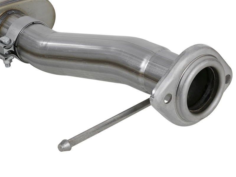 aFe Rebel Series 3 IN to 2-1/2 IN 409 Stainless Steel Cat-Back Exhaust Sys 49-43078-P Photo - Unmounted