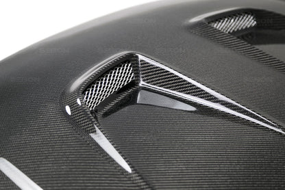 Seibon 2016-2017 Honda Civic Coupe/Sedan/Hatchback MR-Style Carbon Fiber Hood HD16HDCV-MR HD16HDCV-MR Photo - Primary