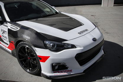 Seibon 12-13 BRZ/FRS Carbon Fiber Hood HD1213SCNFRS-DV Photo - Primary