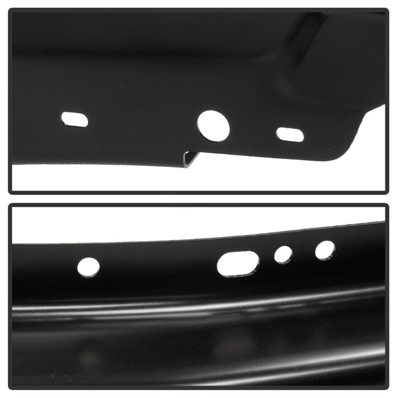 Spyder Ford F150 09-14 w/Fog Light Hole Front Bumper - Black (OEM # 9L3Z17757DPTM) 9948459 9948459 Photo - Unmounted