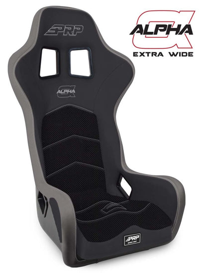 PRP Seats PRP Alpha Composite Seat/Extra Wide- Black/Grey A3902-203 A3902-203 Photo - Primary