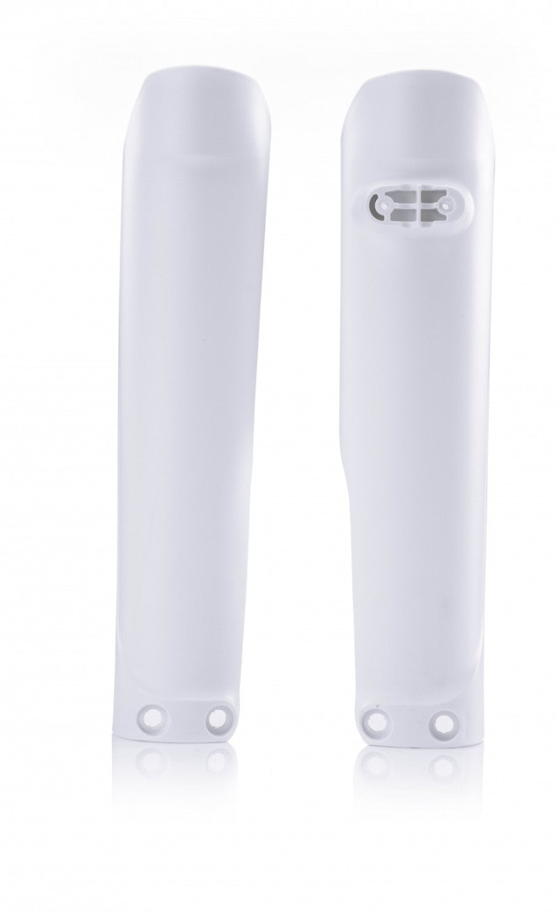 Acerbis 16-23 Husqvarna 125-501 TC/ FC/FX/TE/TX/FE Lower Fork Cover Set - 20 White 2470686811 2470686811 Photo - Primary