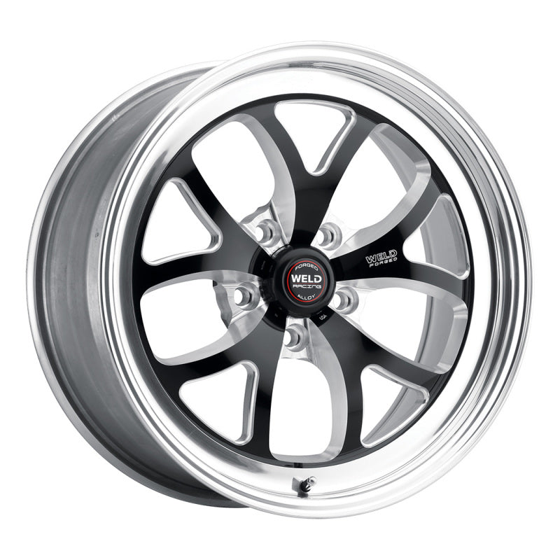 Weld S76 15x12.33 / 5x4.5 BP / 8.5in. BS Black Wheel (Low Pad) - Non-Beadlock 76LB-512A85A 76LB-512A85A User 1