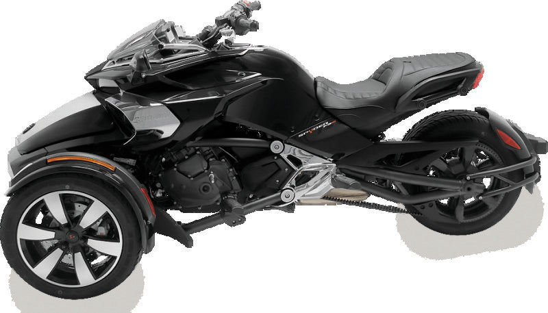 Mustang Motorcycle Mustang 08-21 Harley FL Touring Driver Backrest Kit Regal - Black 79613 79613 Photo - Primary