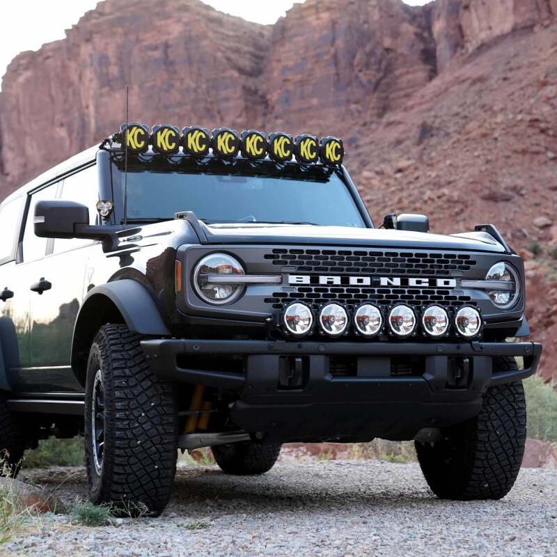 KC HiLiTES 21-  Ford Bronco 39in Light Bar Front Bumper 91341 91341 Photo - lifestyle view