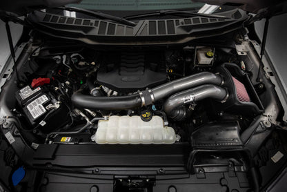 K&N Engineering K&N 2015-22 Ford F-150 3.5L V6 Performance Air Intake System 77-2617KC 77-2617KC Photo - Mounted