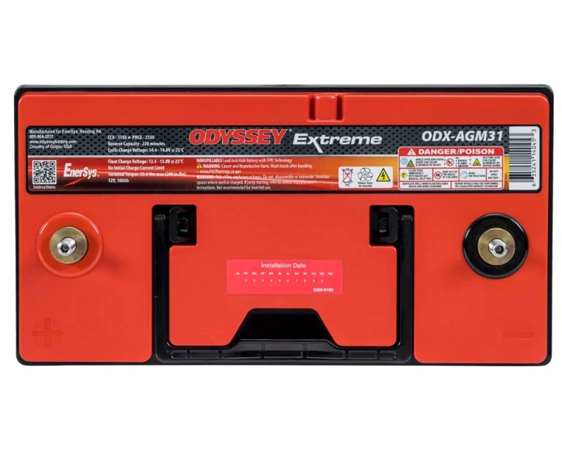 Odyssey Battery Auto/Truck/Heavy Duty & Commercial Extreme AGM Battery (31-PC2150S) ODX-AGM31 ODX-AGM31 User 1