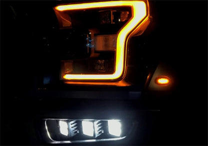 Ford Racing 2017-2020 F-150 Raptor Off-Road LED Fog Light KIT M-15200-RFL M-15200-RFL Photo - Mounted