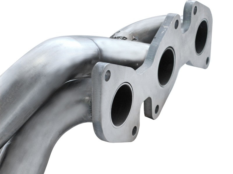 aFe 05-11 Toyota Tacoma V6-4.0L Twisted Steel 409 Stainless Steel Long Tube Header w/ Cat 48-46001-1HC 48-46001-1HC Photo - Close Up