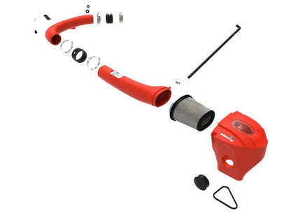 aFe Momentum GT Dry S Stage-2 Intake System 11-15 Dodge Challenger/Charger V6-3.6L (Red) 51-72201-R 51-72201-R Photo - Unmounted