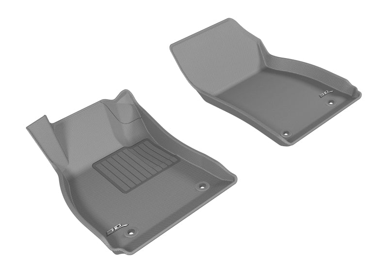 3D MAXpider 2011-2017 Buick Regal Kagu 1st Row Floormat - Gray L1BC02611501 L1BC02611501 Photo - Primary