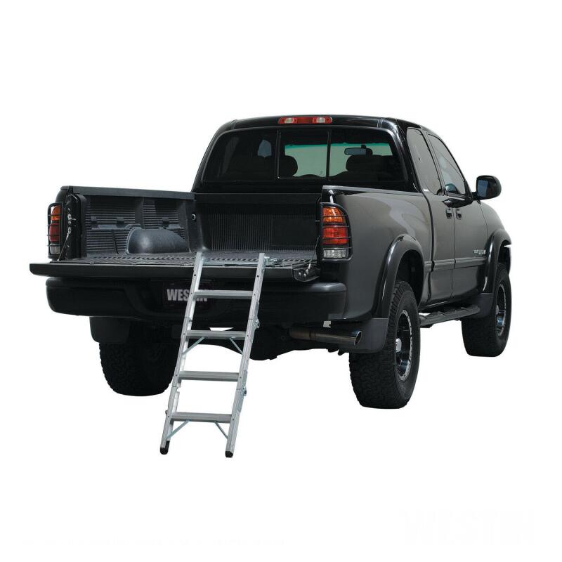 Westin Truck-Pal Tailgate Ladder - Aluminum 10-3000 10-3000 Photo - Mounted