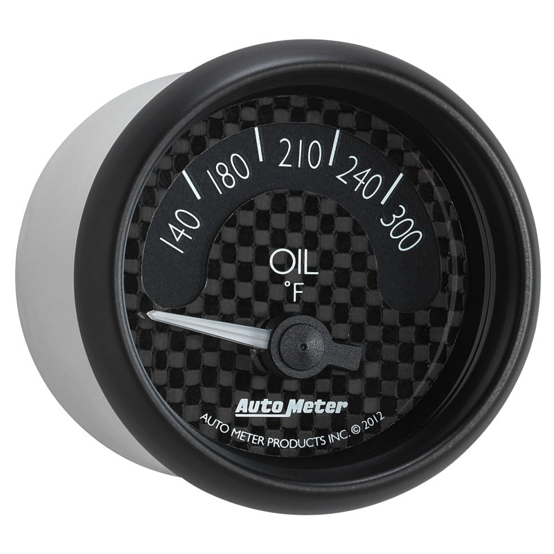 Autometer GT Series 52mm Short Sweep Electronic 140-300 Deg F Oil Temperature 8048 8048 User 5
