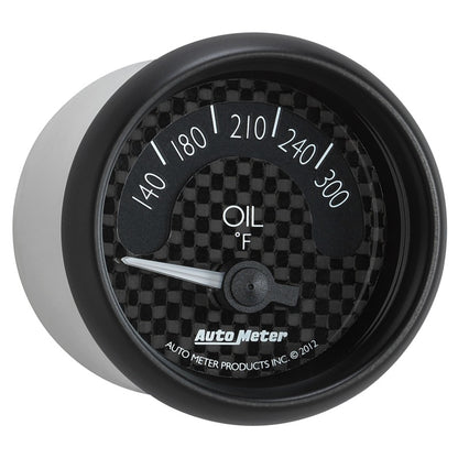 Autometer GT Series 52mm Short Sweep Electronic 140-300 Deg F Oil Temperature 8048 8048 User 5