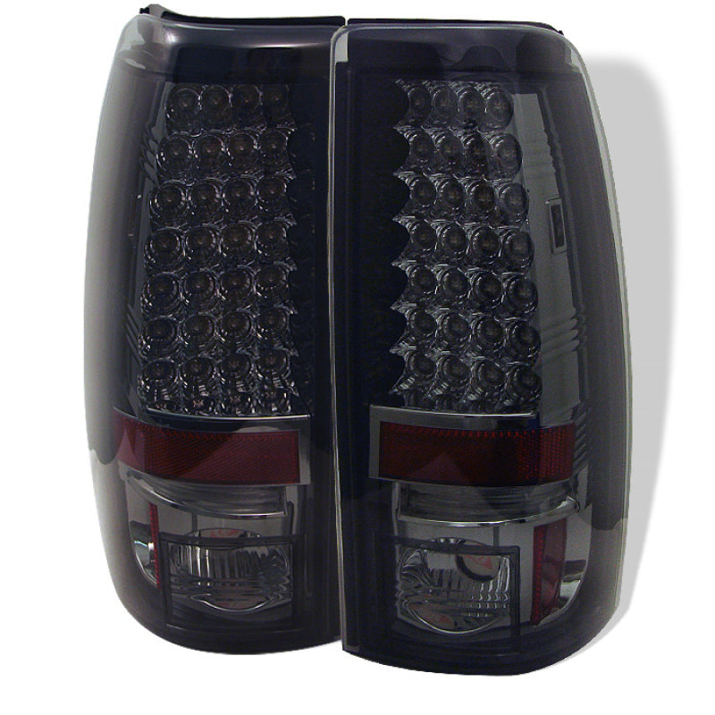 Spyder Chevy Silverado 1500 99-02 (Not Fit Stepside) LED Tail Lights Smke ALT-YD-CS99-LED-SM 5002082 5002082 Photo - Primary
