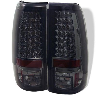 Spyder Chevy Silverado 1500 99-02 (Not Fit Stepside) LED Tail Lights Smke ALT-YD-CS99-LED-SM 5002082 5002082 Photo - Primary