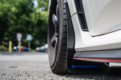 Rally Armor  17-18 Honda Civic Type R (Type R Only) UR Black Mud Flap MF47-UR-BLK/BL User 1
