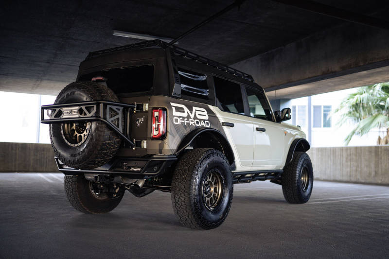 DV8 Offroad 21-23 Ford Bronco Competition Series Rear Bumper RBBR-04 RBBR-04 Photo - Unmounted