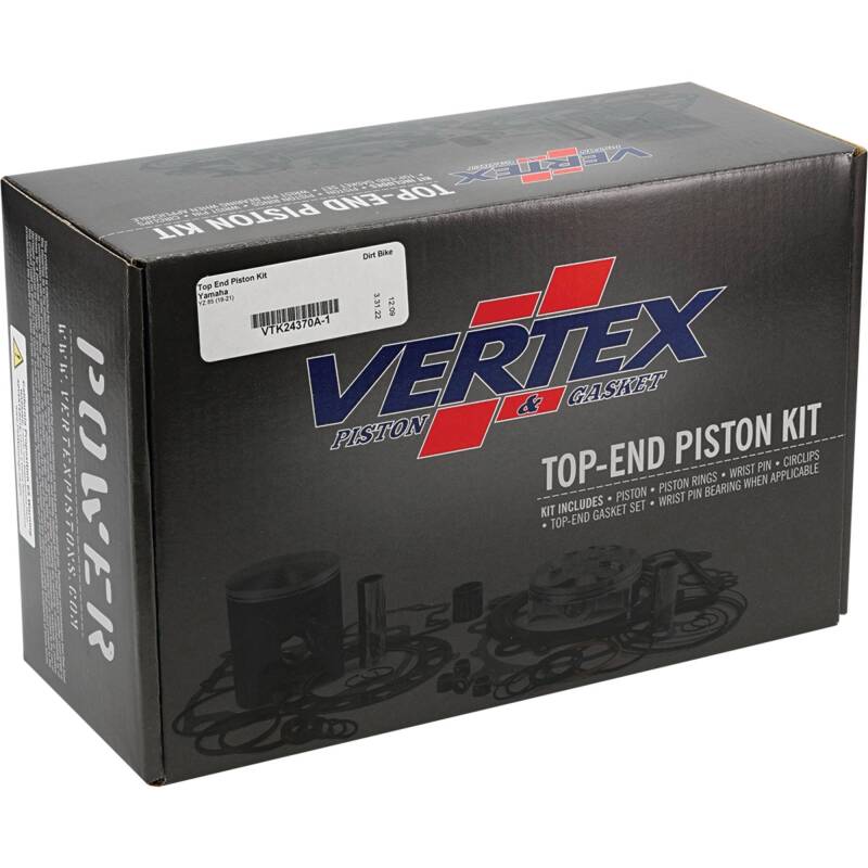 Vertex Pistons Vertex Piston 19-23 Yamaha YZ 85 85cc Top End Piston Kit VTK24370A-1 VTK24370A-1 Photo - Primary