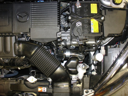 Injen Black Tuned Air Intake System 11 Mazda 2 1.5L 4 Cyl (Manual Only) SP6030BLK Photo - Mounted