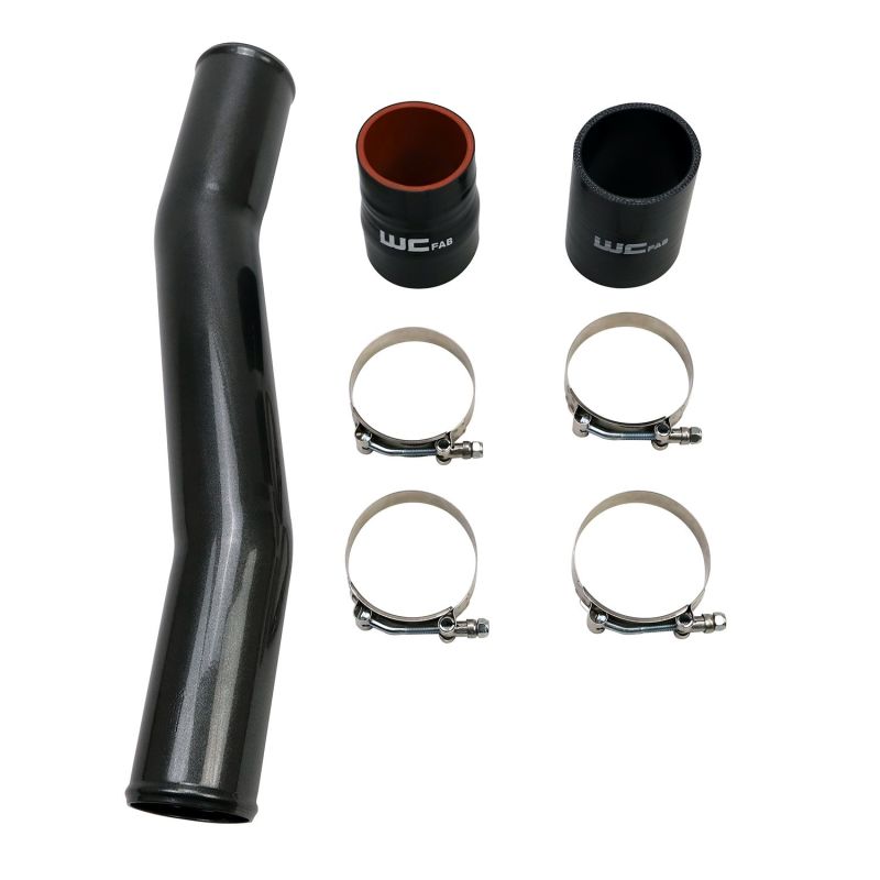 Wehrli 03-07 Dodge 5.9L Cummins Passenger Side 3in Replacement Intercooler Pipe - Gloss Black WCF100544-GB WCF100544-GB User 1