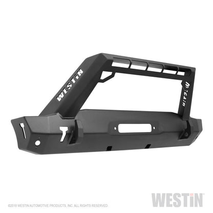 Westin Wj2 Stubby Front Bumper W/Led Lt Bar Mnt 59-80025 Photo - Unmounted