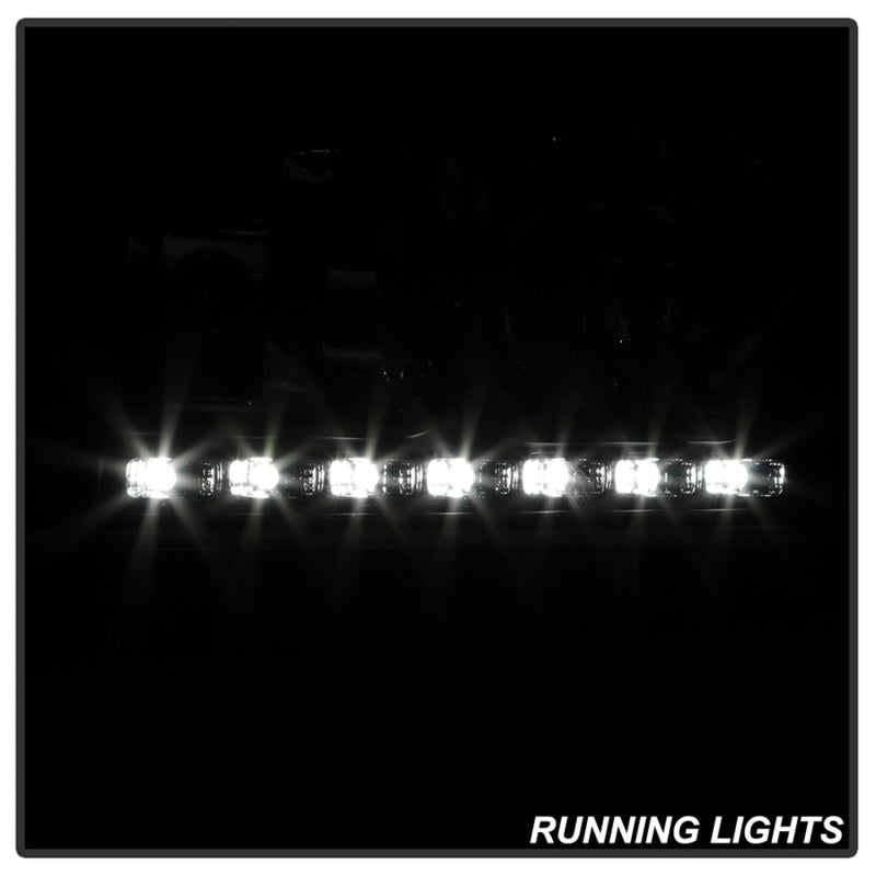 SPYDER Xtune Dodge Charger 06-10 1Pc LED Crystal Headlights Black HD-ON-DCH05-1PC-LED-BK 5017635 5017635 Photo - Unmounted