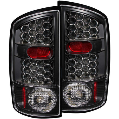 Anzo 2002-2005 Dodge Ram 1500 LED Taillights Black 311018 Photo - Primary