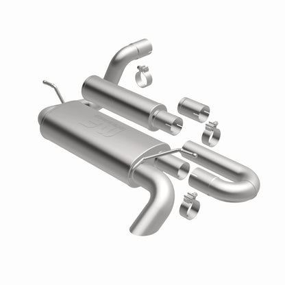 Magnaflow 18-23 Jeep Wrangler JL 2.0L/3.6L Overland Series Axle-Back Exhaust 19620 19620 360 Degree Image Set