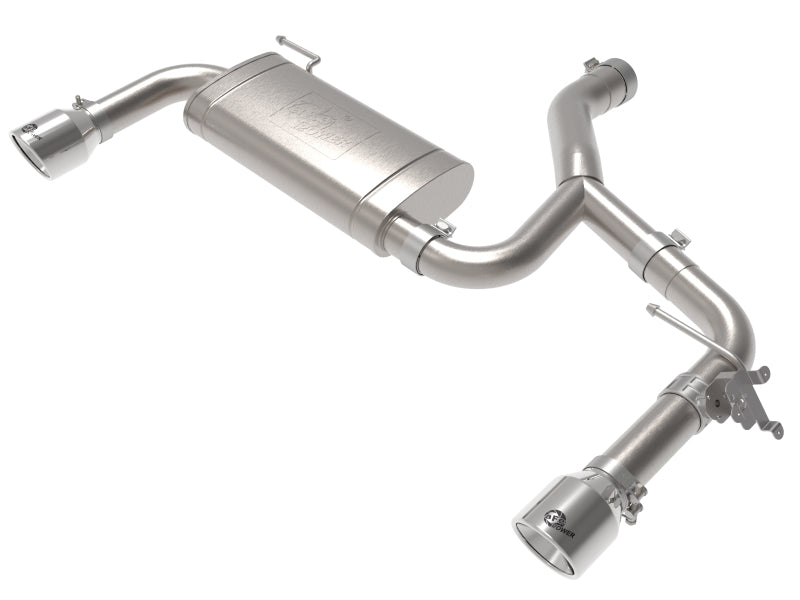 aFe 15-21 BMW X1 F48 L4 2.0L (t) MACH Force-Xp 3 to 2-1/2 IN SS Axle-Back Exhaust w/Polished Tip 49-36349-P 49-36349-P Photo - Primary