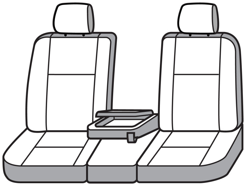 Covercraft 22-24 Chevrolet Silverado Endura PrecisionFitFront Row Seat Covers - Silver/Silver GTC4327ABENSS GTC4327ABENSS Photo - out of package