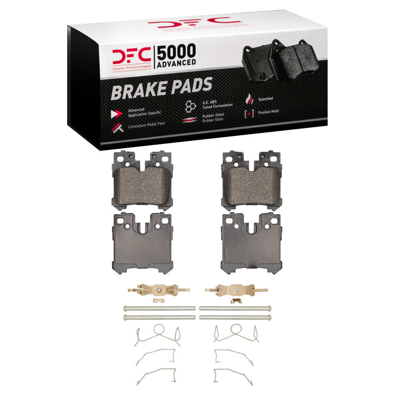 DFC DFC 5000 Advanced Low Met Brake Pads Brakes, Rotors & Pads Brake Pads - OE main image