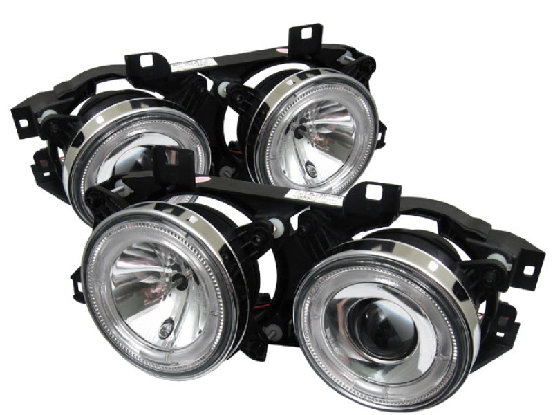 Spyder BMW E34 5-Series 89-94 Projector Headlights NO FIT 750 LED Halo Chrm PRO-YD-BMWE34-HL-C 5008732 5008732 Photo - Primary