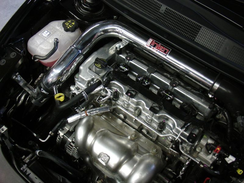 Injen Polished Cold Air Intake 2013-16 Dodge Dart 2.0L 4 Cyl SP5041P Photo - Mounted