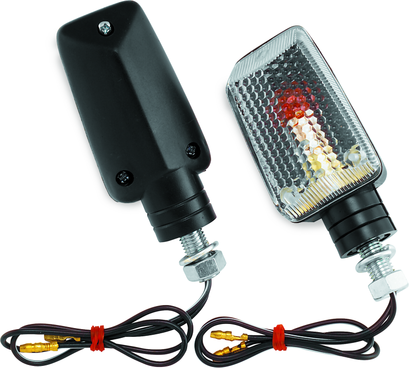 BikeMaster Universal Ministalk Marker Light - Black/Clear 268141 268141 Photo - Primary
