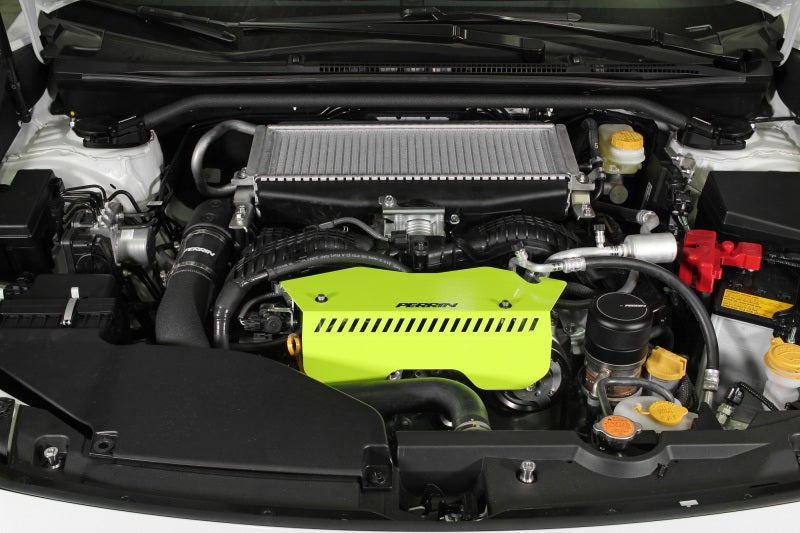Perrin Performance Perrin 2022+ Subaru WRX Pulley Cover - Neon Yellow PSP-ENG-153NY PSP-ENG-153NY User 1
