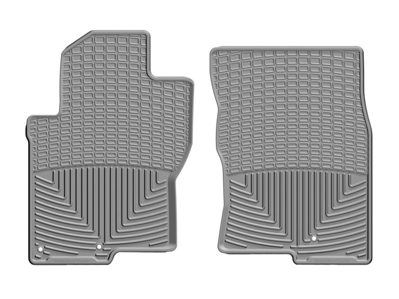 WeatherTech 08-19 Nissan Frontier Crew Cab Front Rubber Mats - Grey W458GR W458GR Photo - Primary