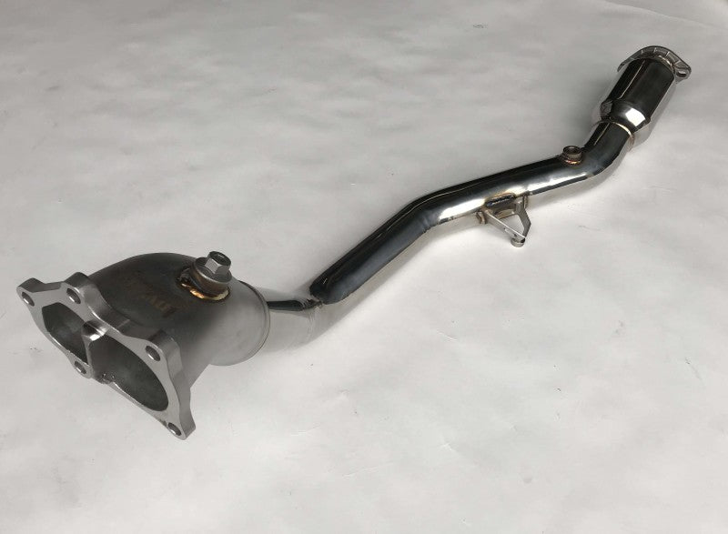 Invidia 08-19 WRX/STI Down-Pipe w/ High Flow Cat HS08SW1DOCB