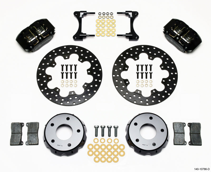 Wilwood Dynapro Radial Front Drag Kit 11.75in Drilled 98-02 Camaro/Firebird 140-10786-D 140-10786-D Photo - Primary
