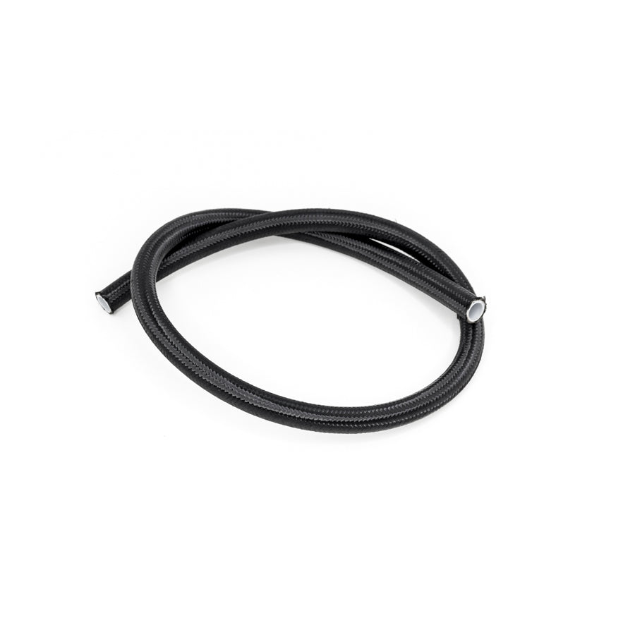 DeatschWerks 3 ft, 8AN Black Nylon Braided PTFE Hose