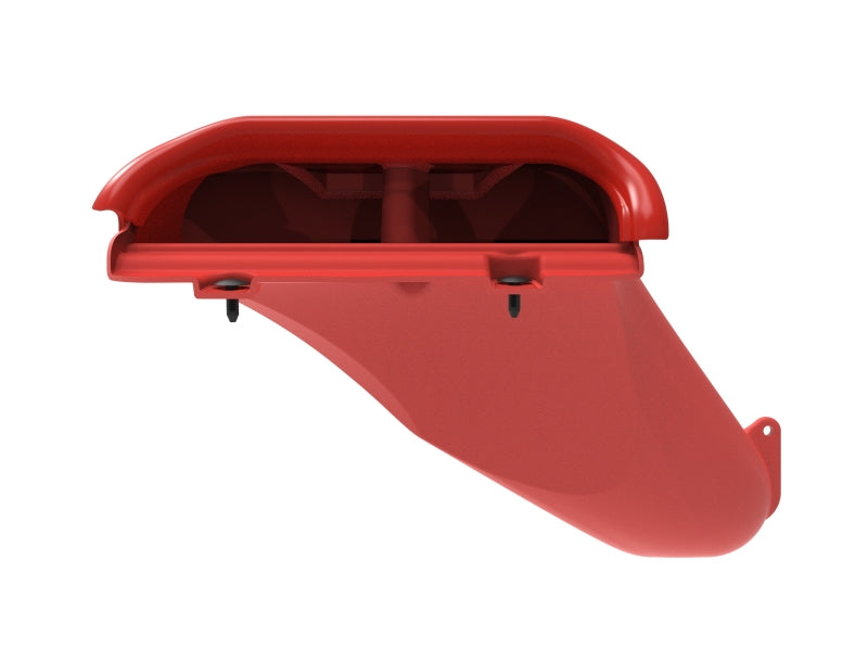 aFe Rapid Induction Dynamic Air Scoop 2021+ Ford F-150V6/V8 - Red 52-10010SR 52-10010SR Photo - Unmounted